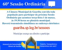 60ª Sessão Ordinária