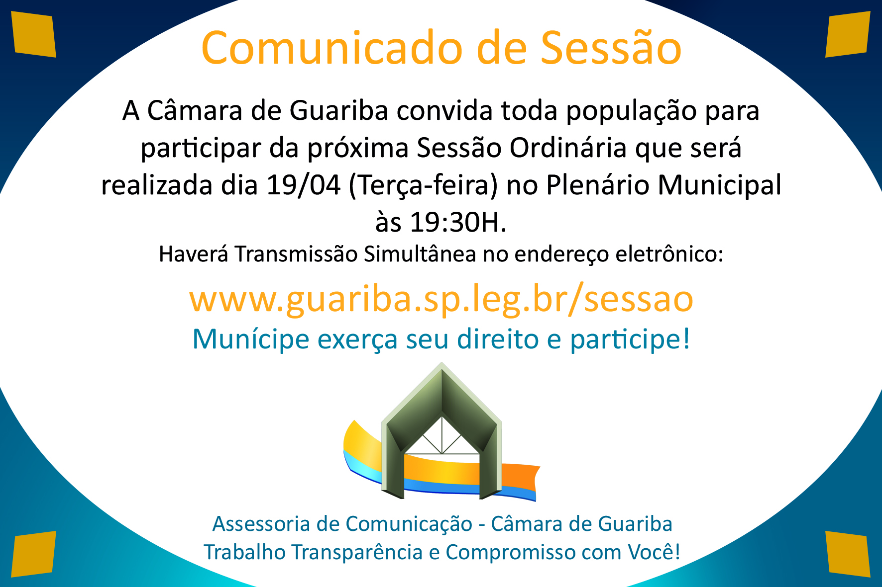 63ª Sessão Ordinária