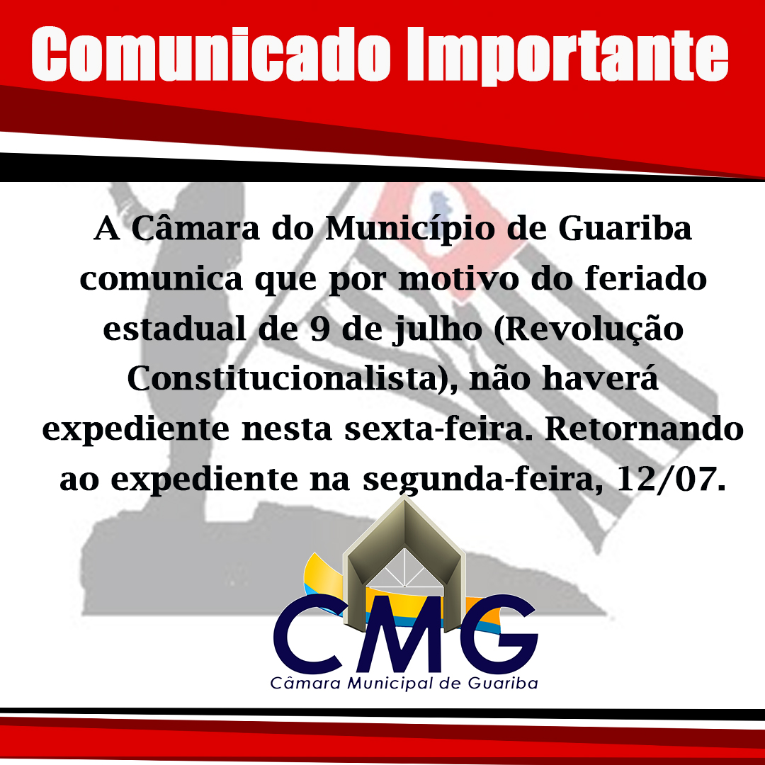 Comunicado Importante