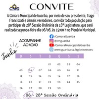 Convite 28 Sessão