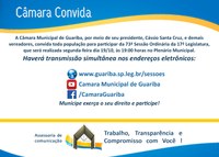 Convite 73ª. Sessão Ordinária