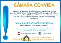 Convite Sessão Ordinária