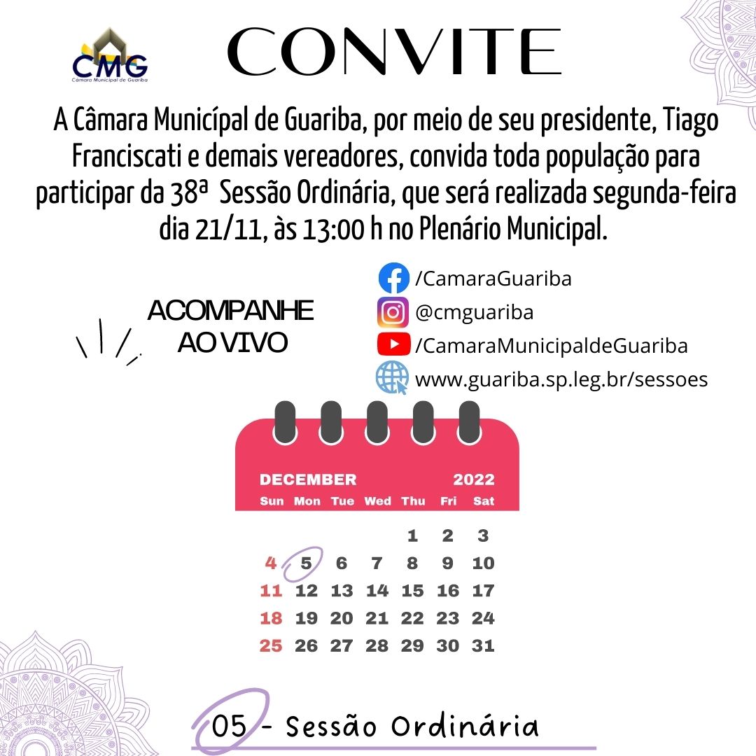 Covite 38 Sessão