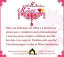 Feliz dia das Mães!