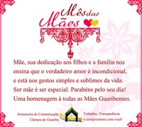 Feliz dia das Mães!