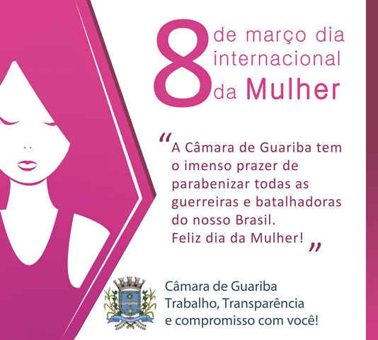 Parabéns Mulheres!