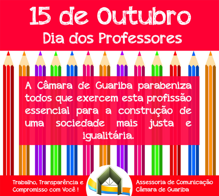 Parabéns Professores