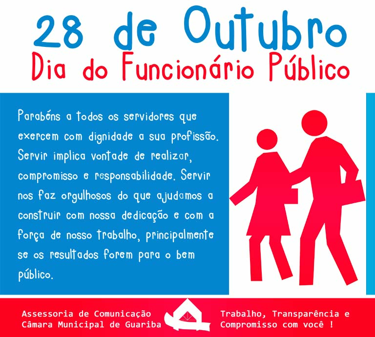 Parabéns Servidor Municipal