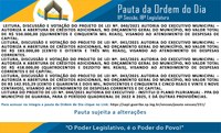 Pauta 11ª Sessão Ordinária