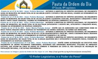 Pauta 12 Sessão Ordinária