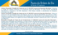 Pauta 19ª sessão