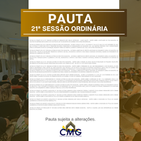 Pauta 21 Sessão
