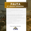 Pauta 21 Sessão