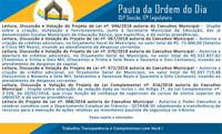 Pauta 35ª Sessão Ordinária