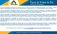 Pauta 52ª. Sessão Ordinária