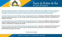 Pauta 69ª. Sessão Ordinária