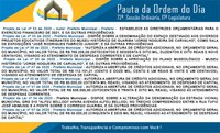 Pauta 72 Sessão