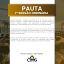 Pauta 7ª Sessão Ordinária