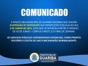 Prefeitura atende solicitação do Vereador Marquinhos e decreta ponto facultativo aos servidores Municipais sexta-feira 04 de junho