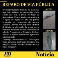 Reparo de via pública