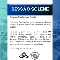 Sessão Solene Policial Militar