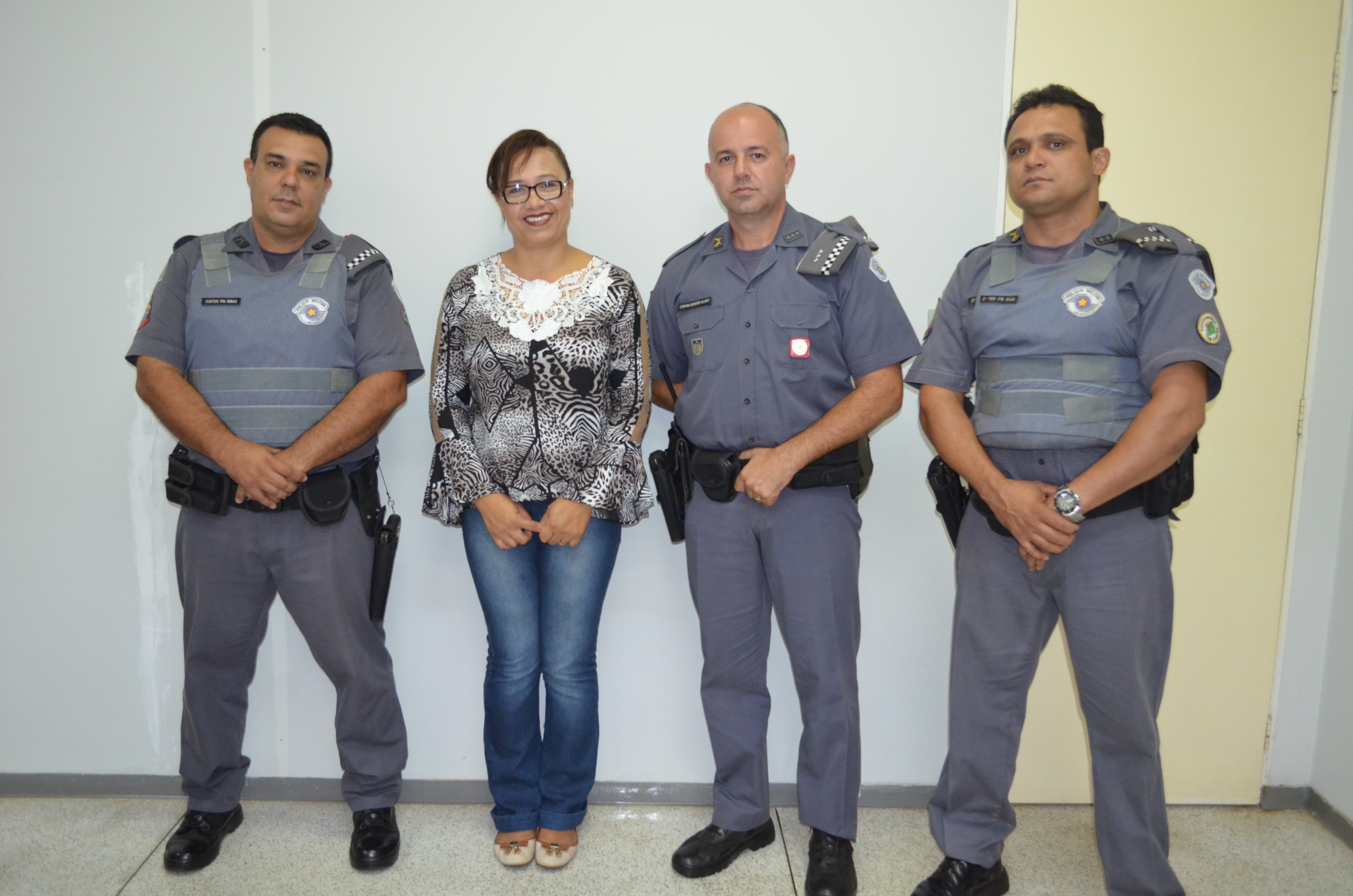 Vereadora Magna Fiscal faz reunião com representantes da PM e trata de assuntos sobre Segurança Pública em Guariba